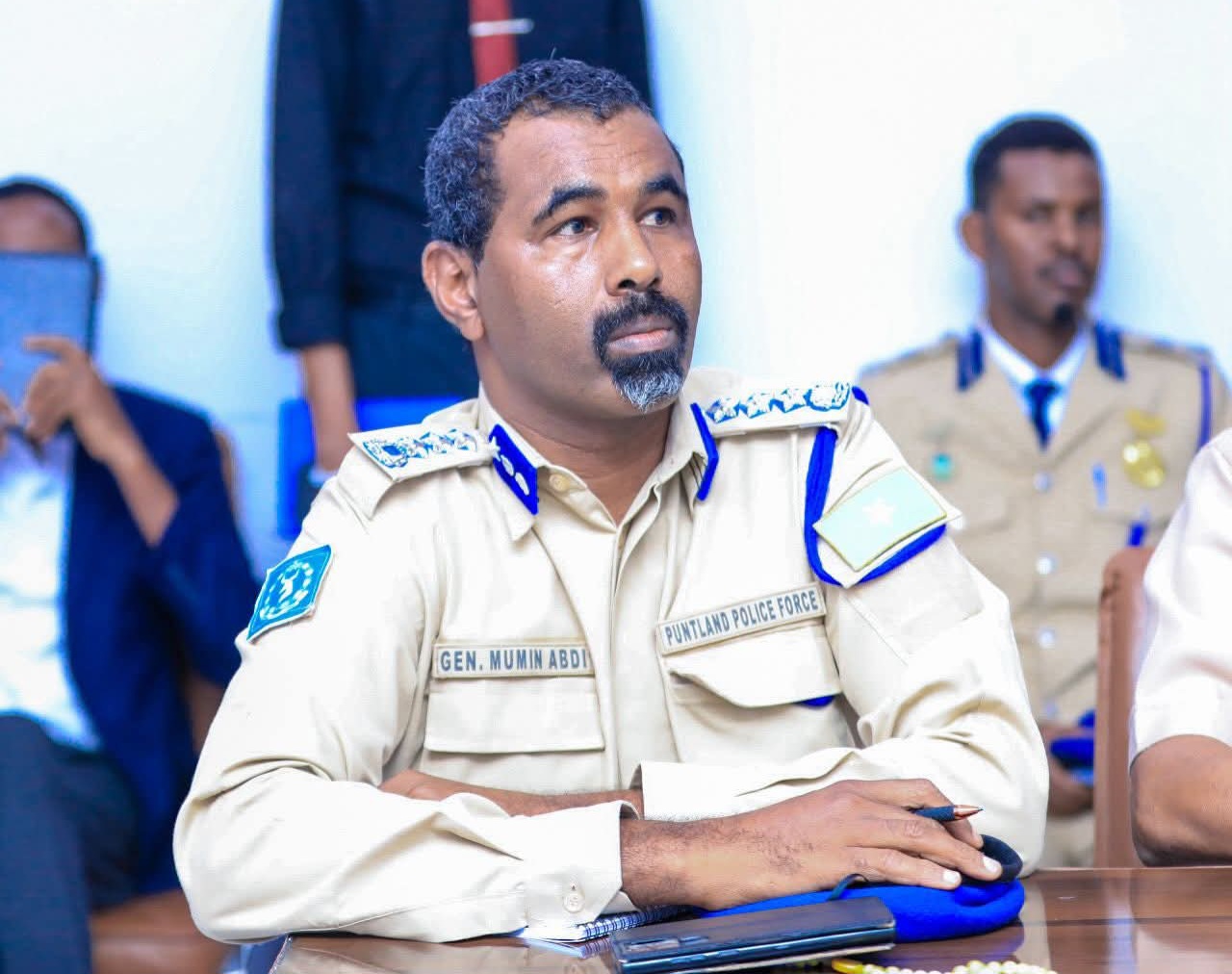 Qoraalka digniinta Ciidanka Booliska Puntland ee xaabada iyo dhuxusha